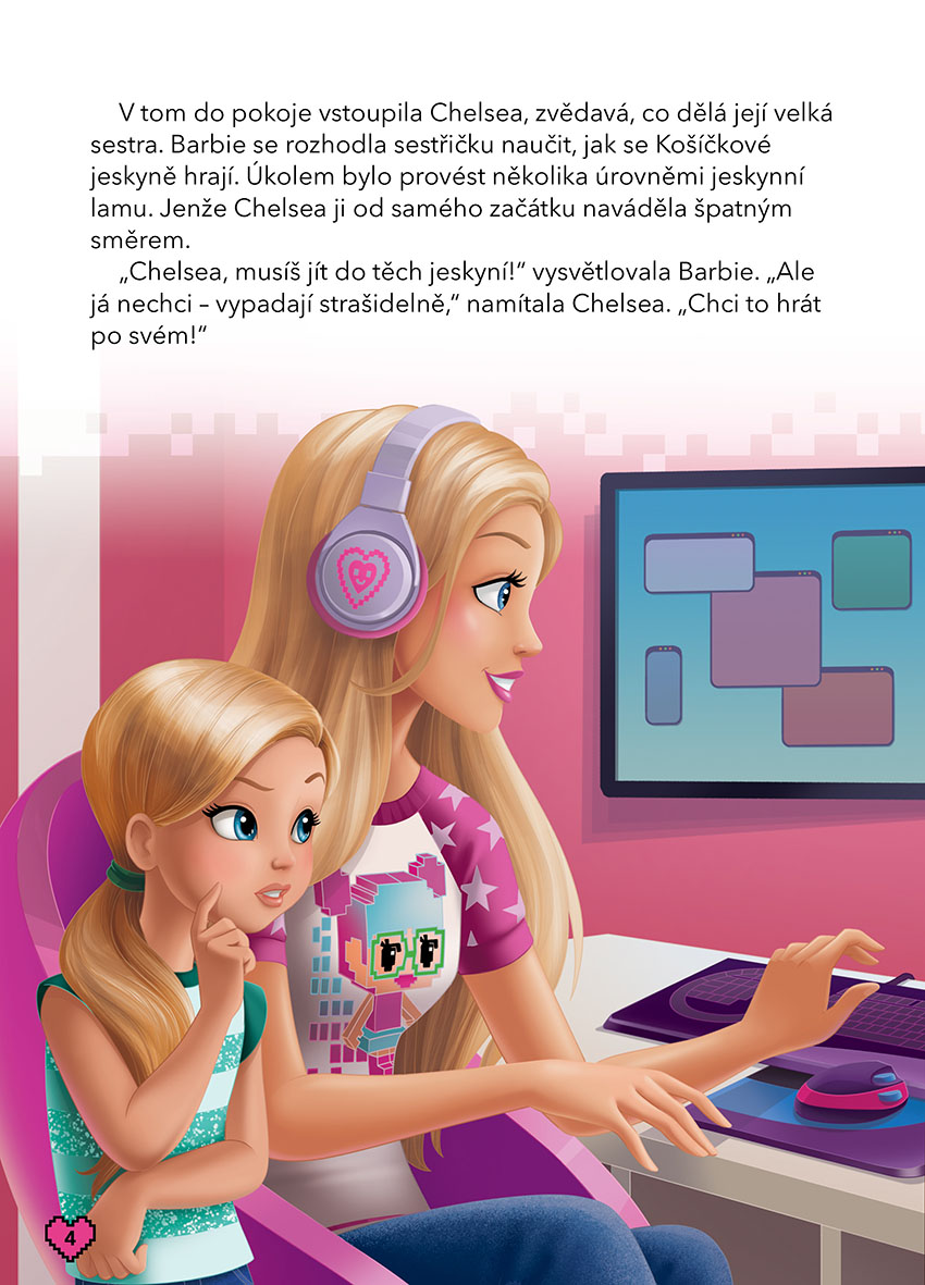 Barbie Ve světě her Filmový příběh