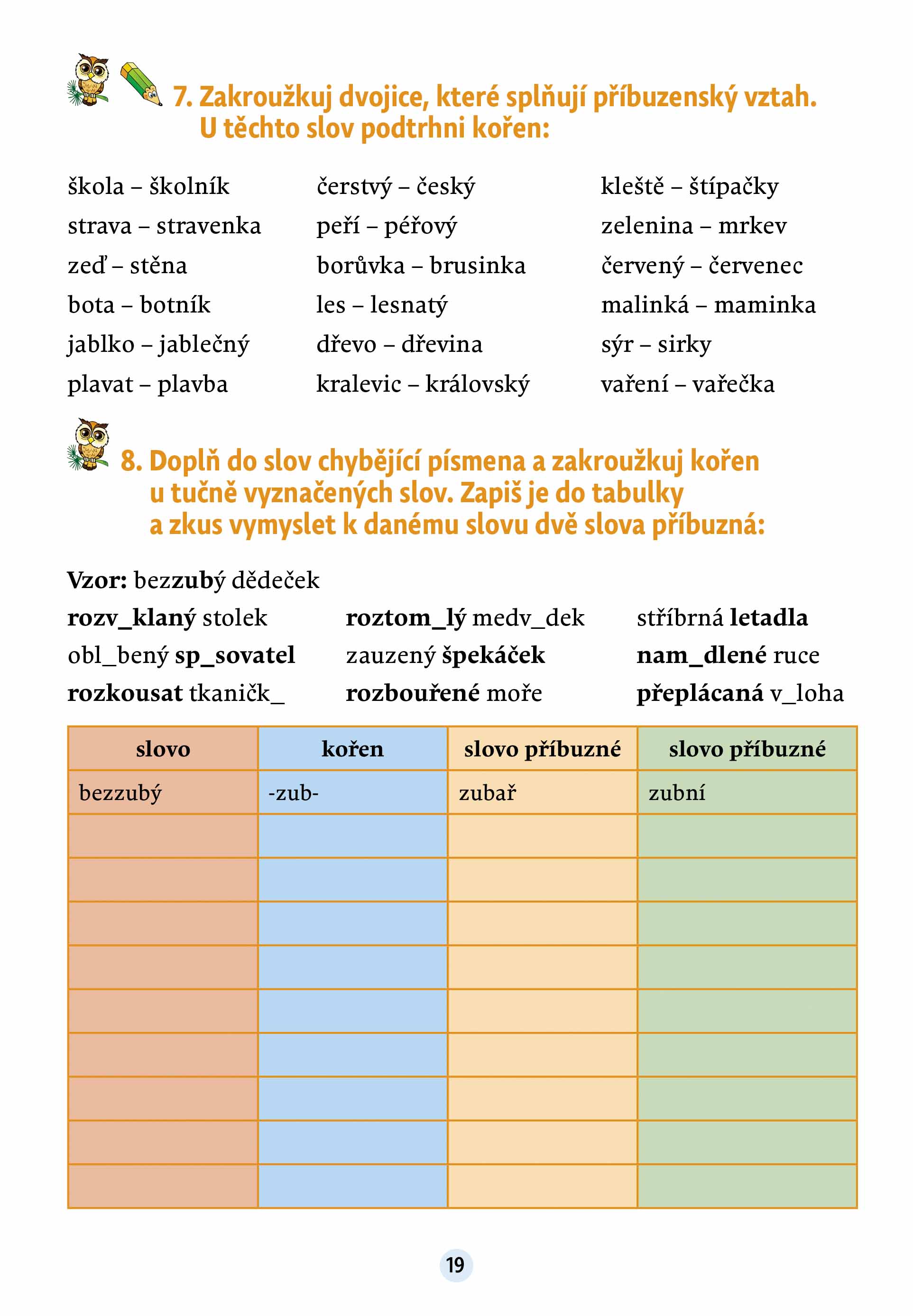 Český jazyk v malíčku pro 5. třídu