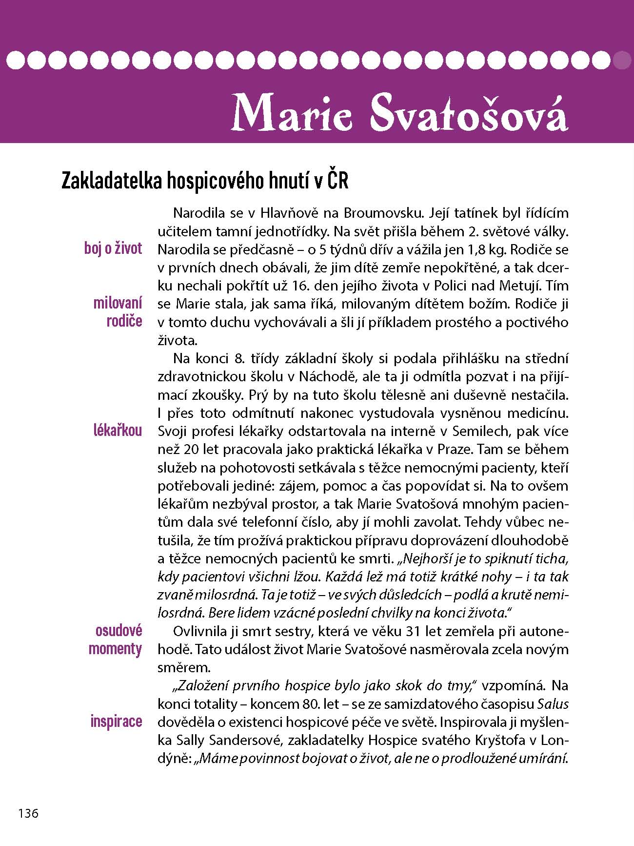 První - statečné - jedinečné 