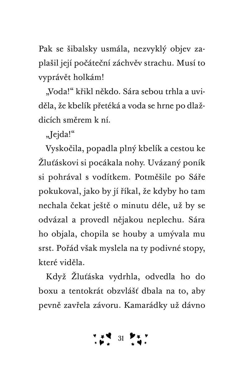 Stáje ve Slunečném údolí - Sára a statečný poník