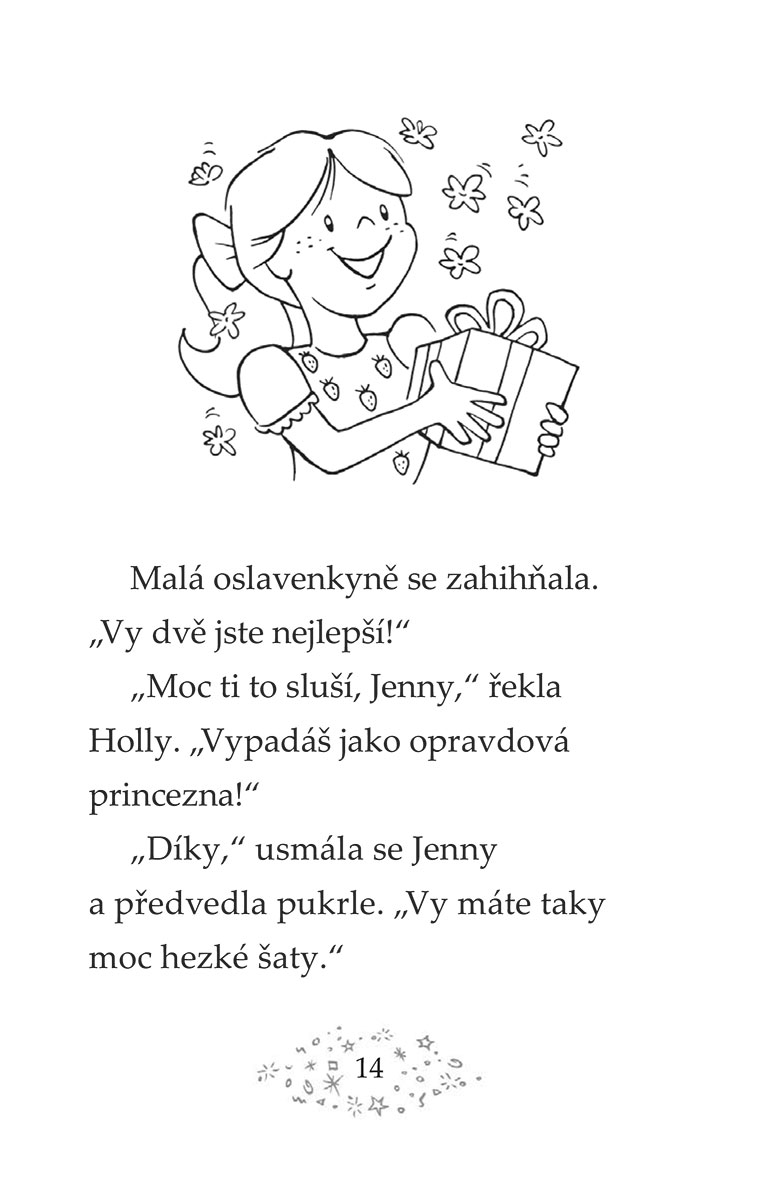 Malí třpytíci – Oslava na zahradě