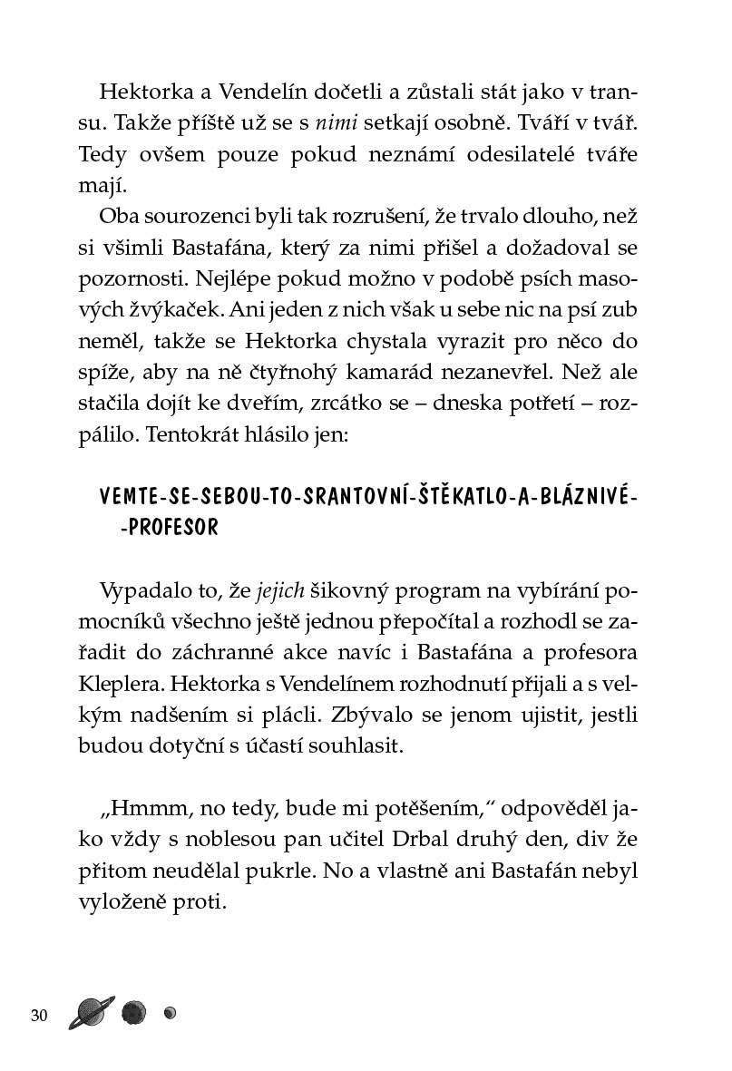Hektorka a její vesmírné dobrodružství