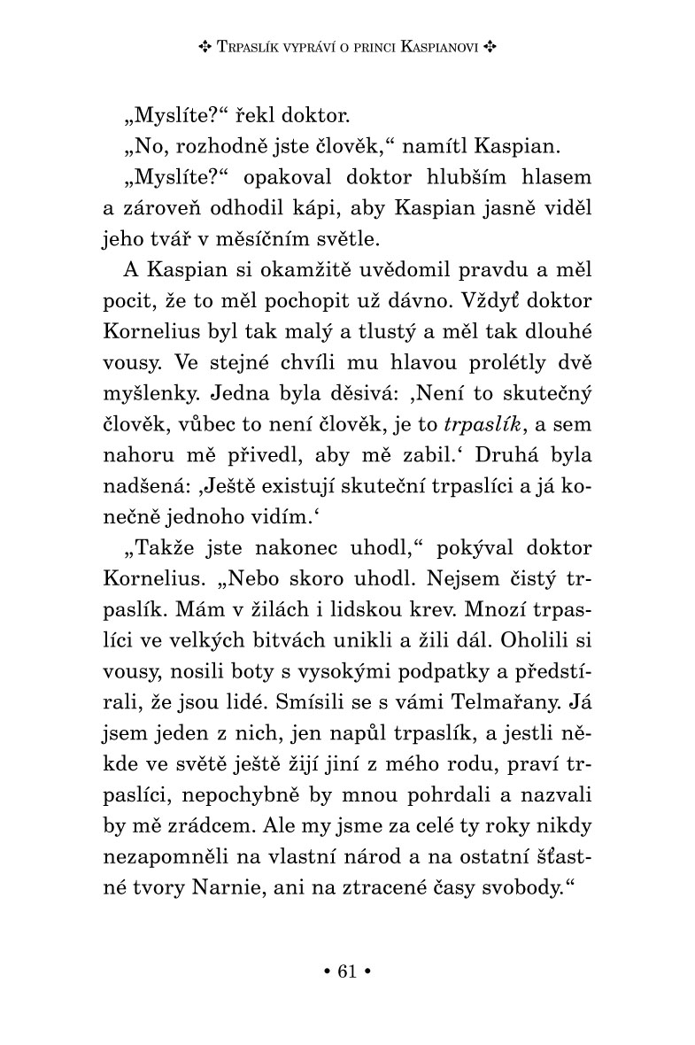 NARNIE – Princ Kaspian