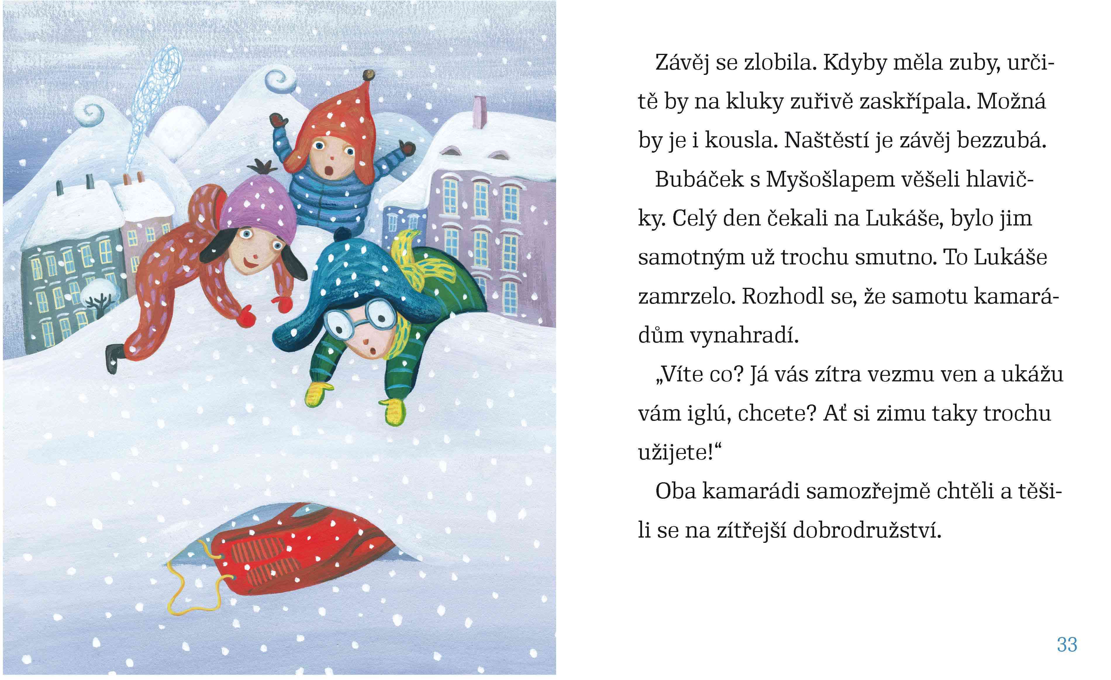 Bubáček a zlobivá závěj