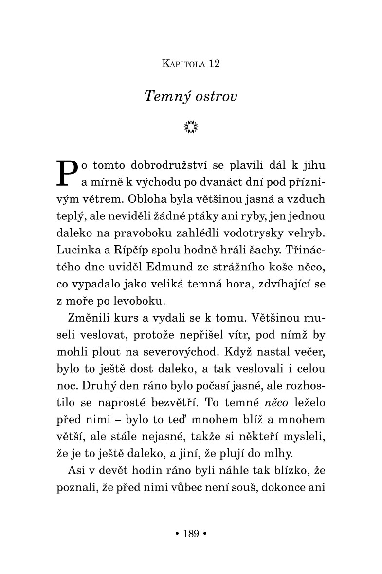NARNIE – Plavba Jitřního poutníka