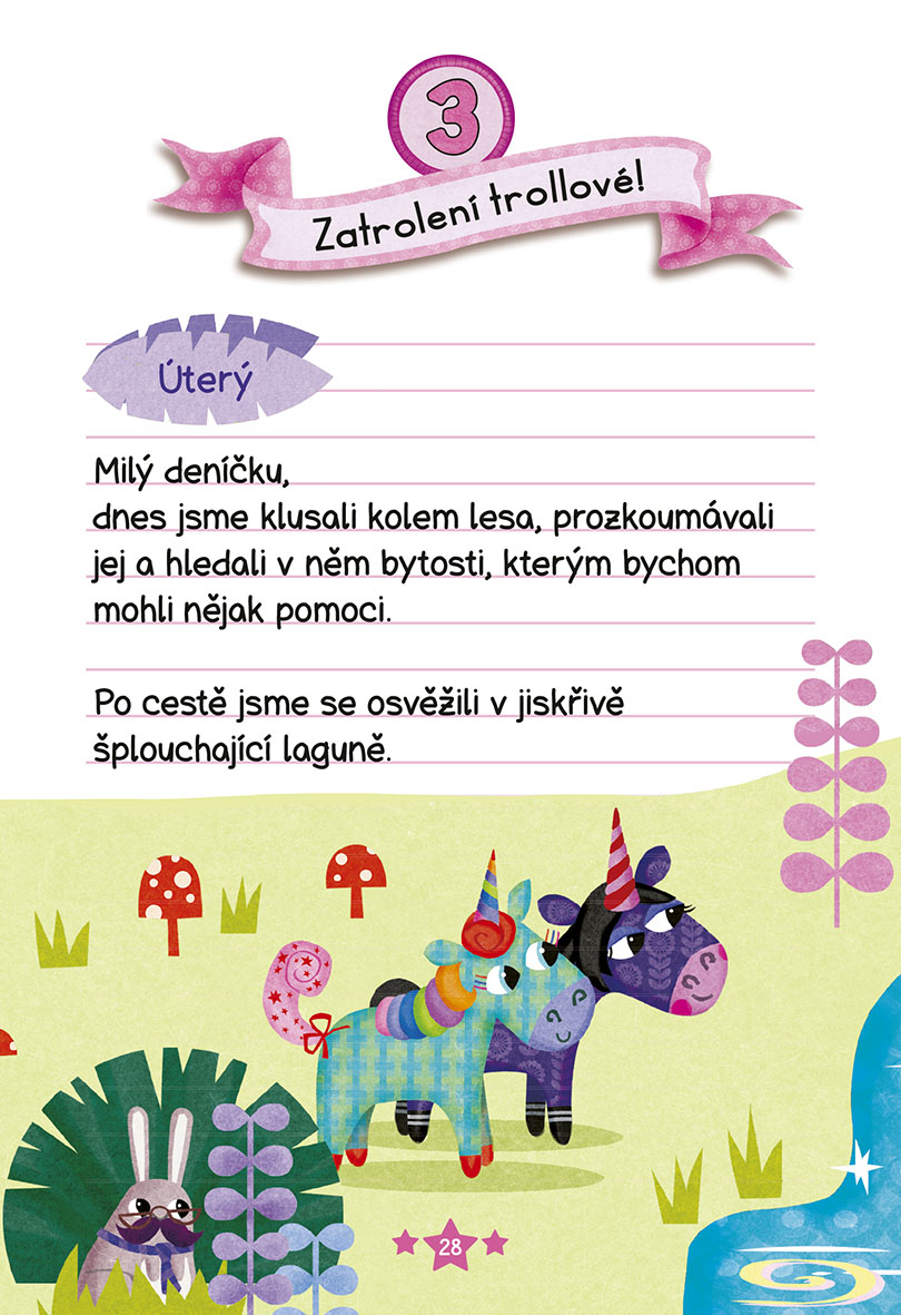 Deníčky jednorožce: Duháčkův nový kouzelný kamarád
