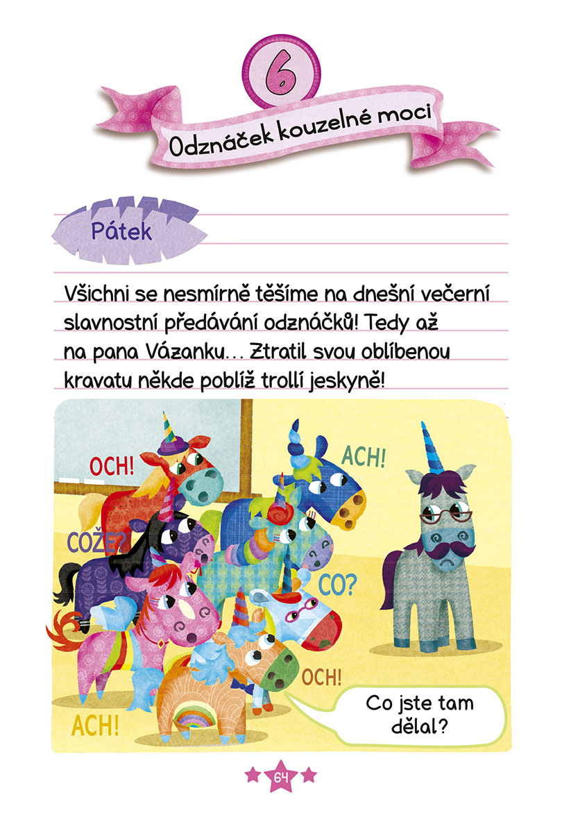 Deníčky jednorožce: Duháčkův nový kouzelný kamarád