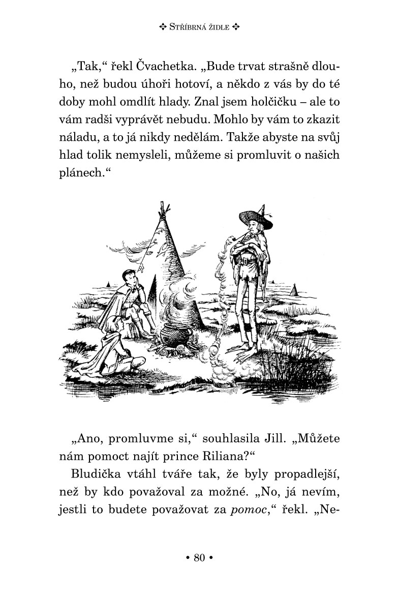 NARNIE – Stříbrná židle