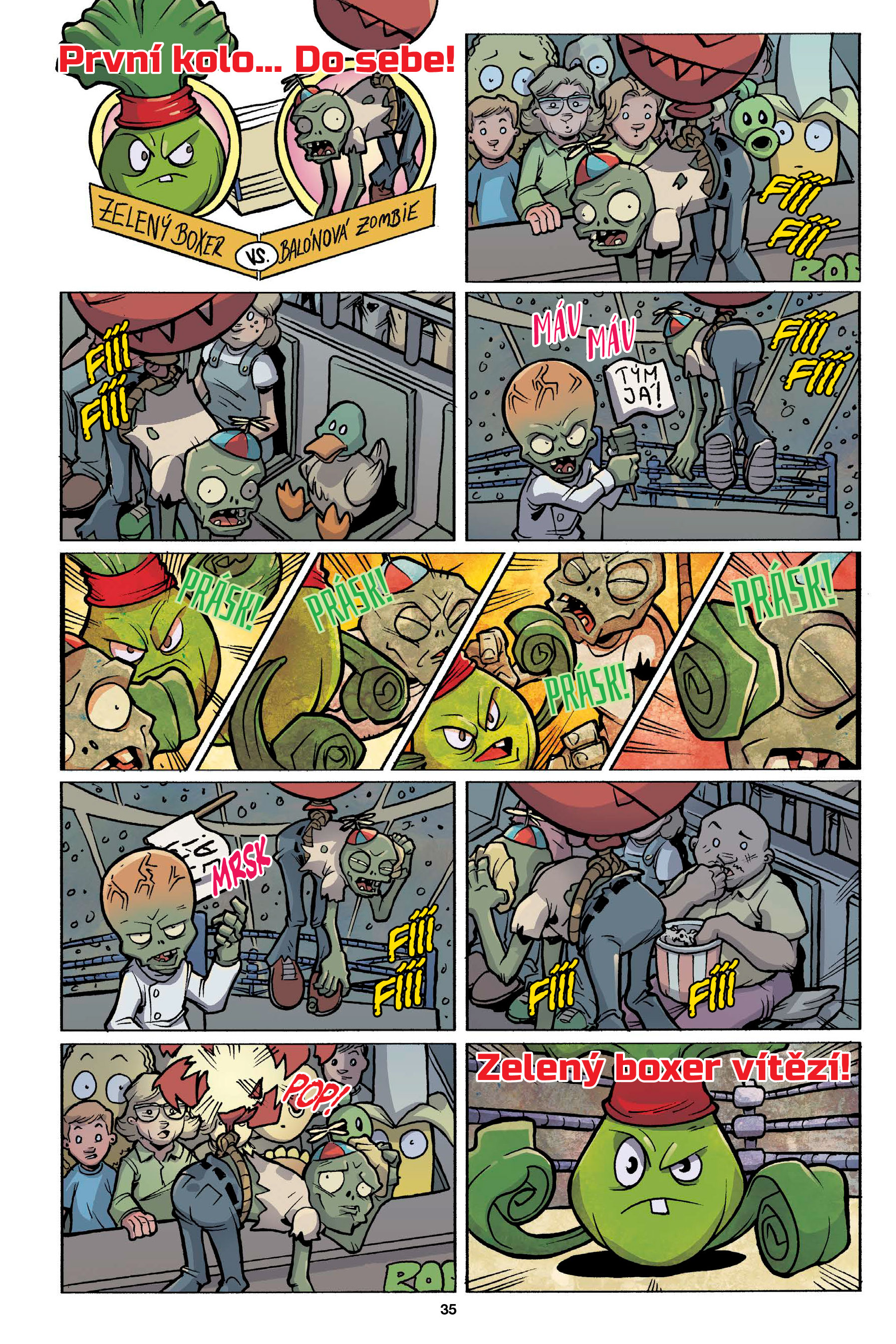 Plants vs. Zombies - Pěstní souboj