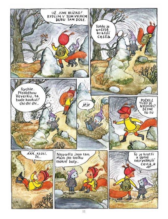 Kdo bydlí ve starém dubu?
