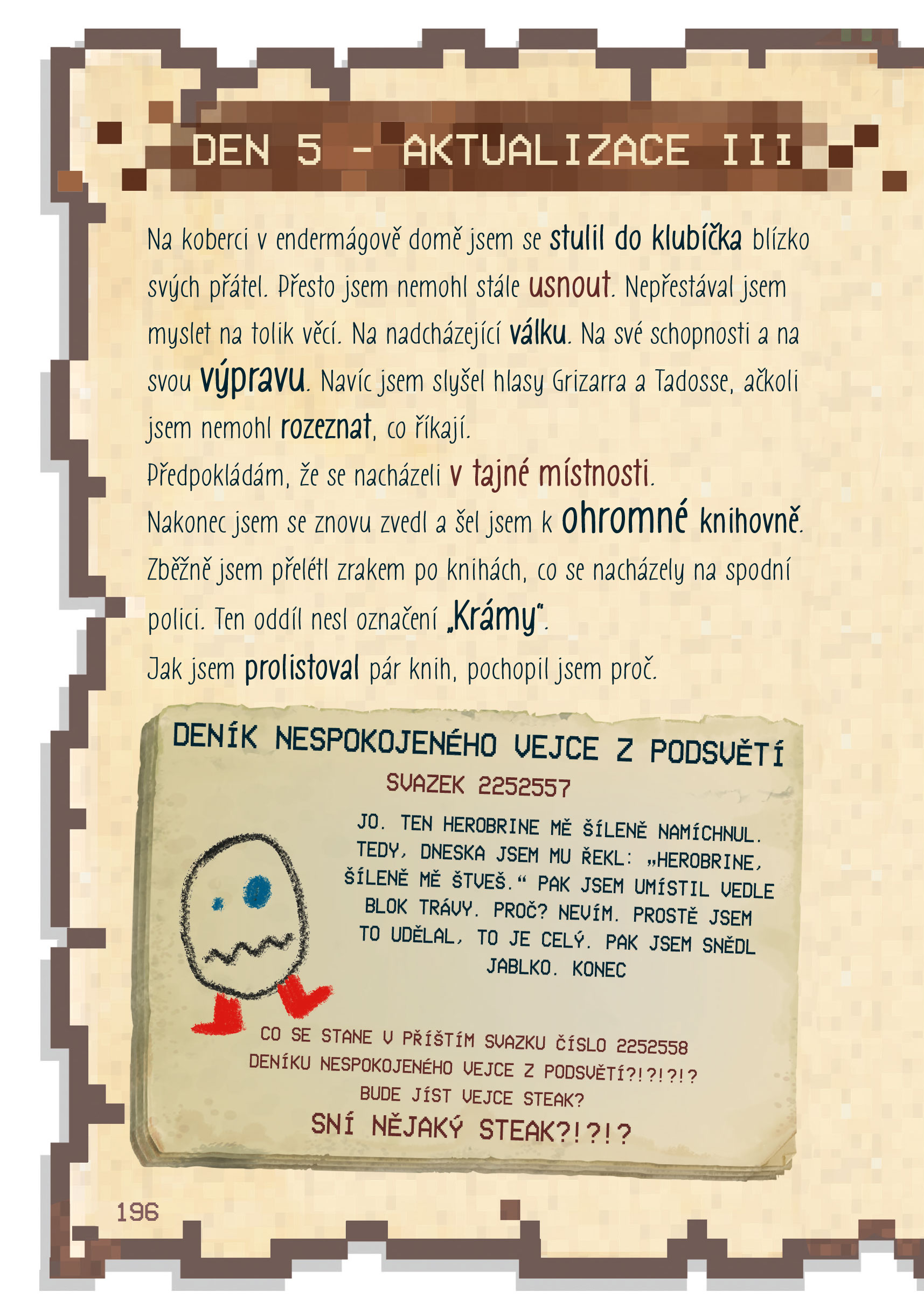 Deník malého Minecrafťáka: Kotě z Podsvětí