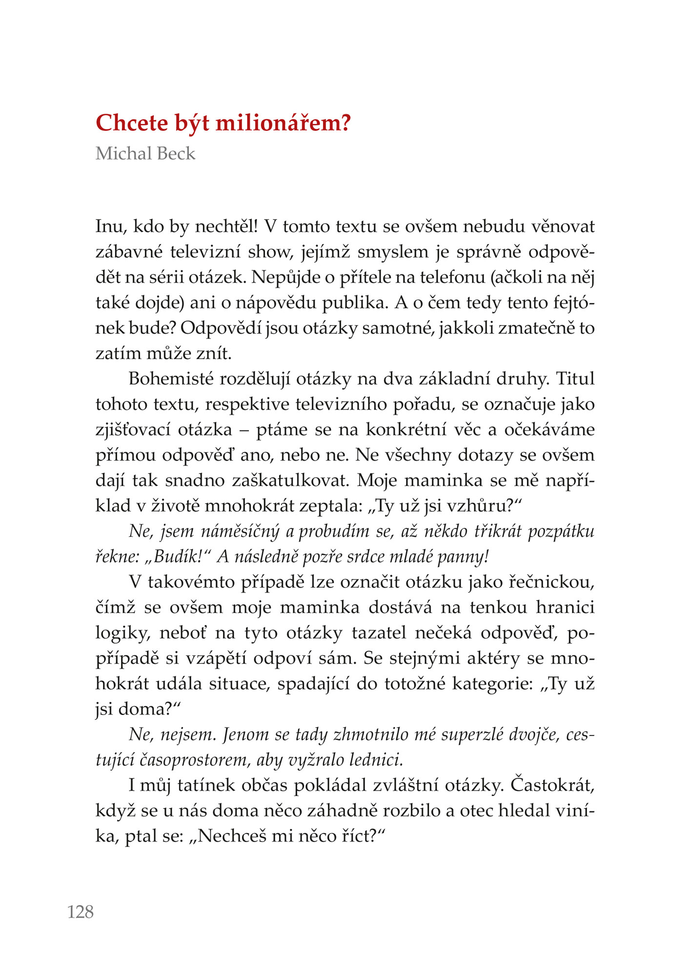 Moje řeč