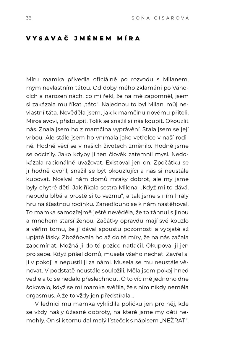 Cesta z prachu
