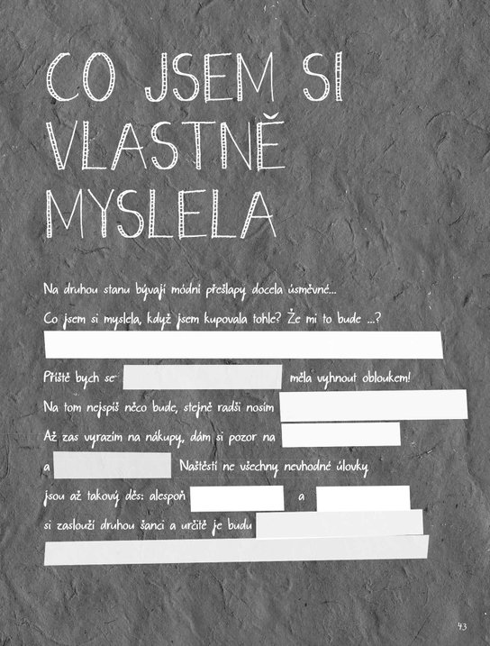 Milý módní deníčku