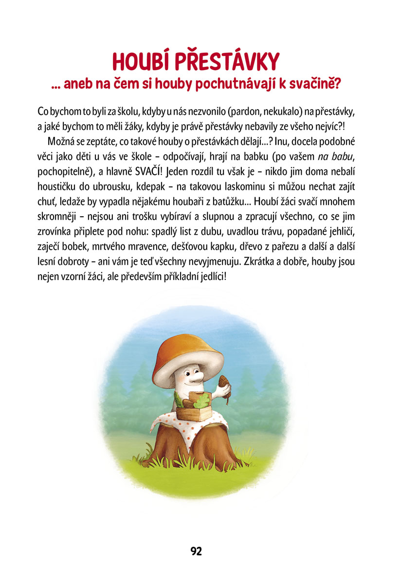 Fousodějova lesní škola – Poznáváme houby