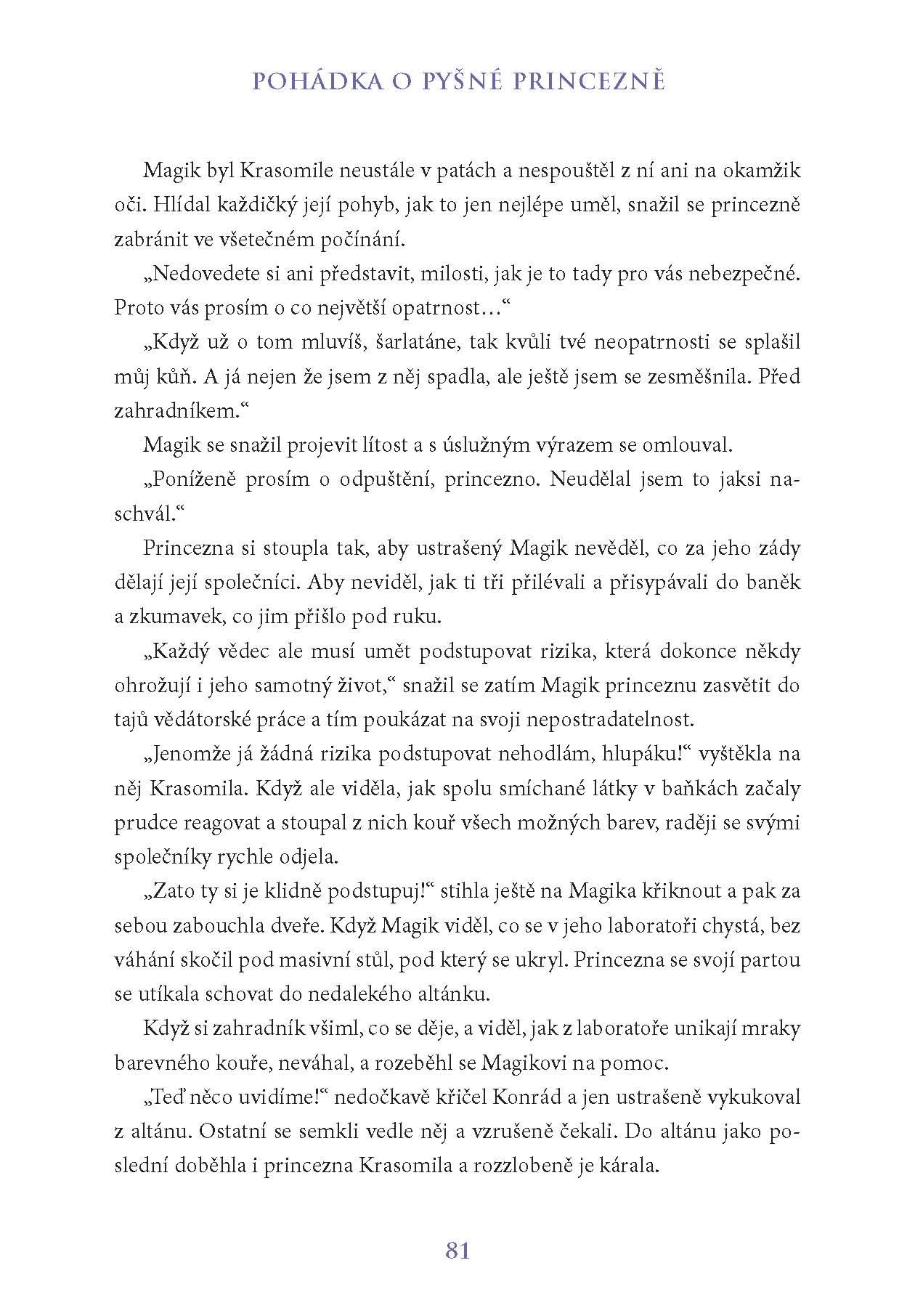 Pohádka o pyšné princezně