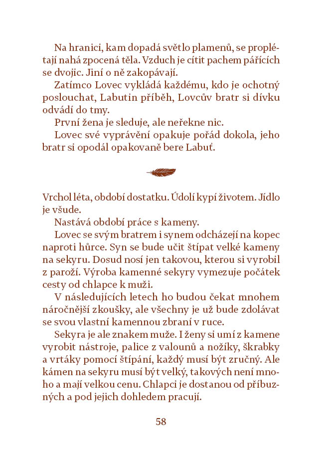 Labuť a lovec