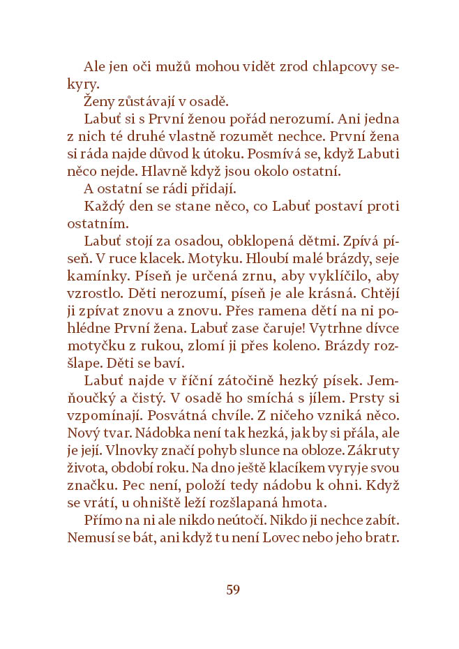 Labuť a lovec