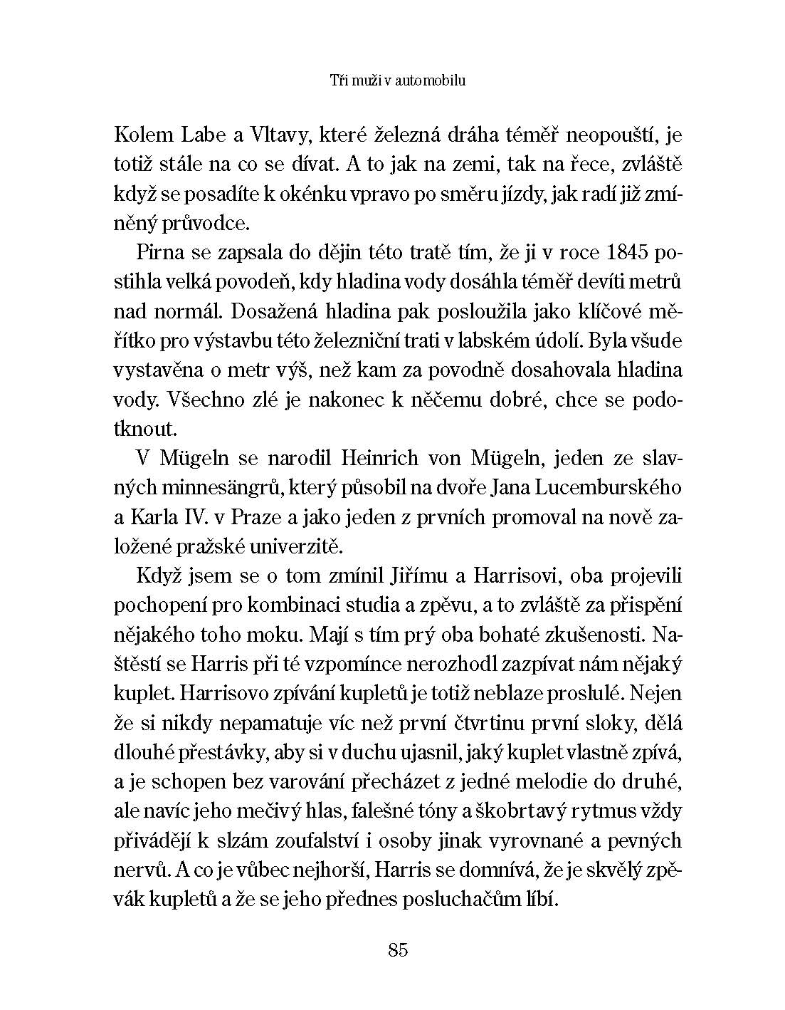 Tři muži v automobilu