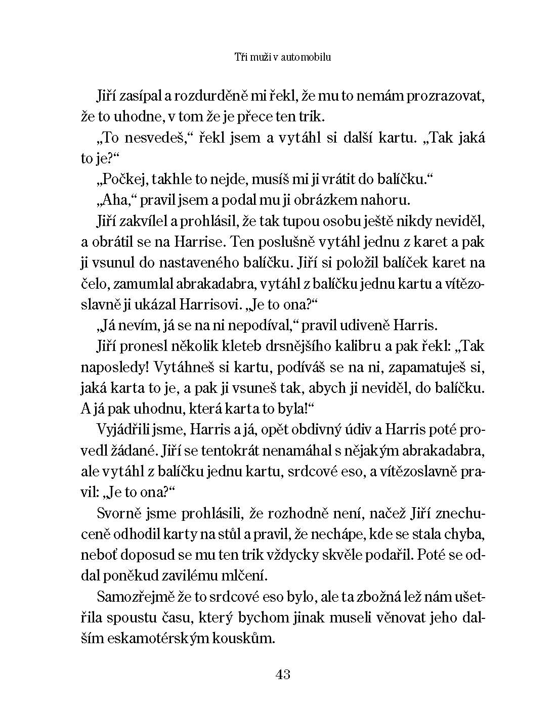 Tři muži v automobilu
