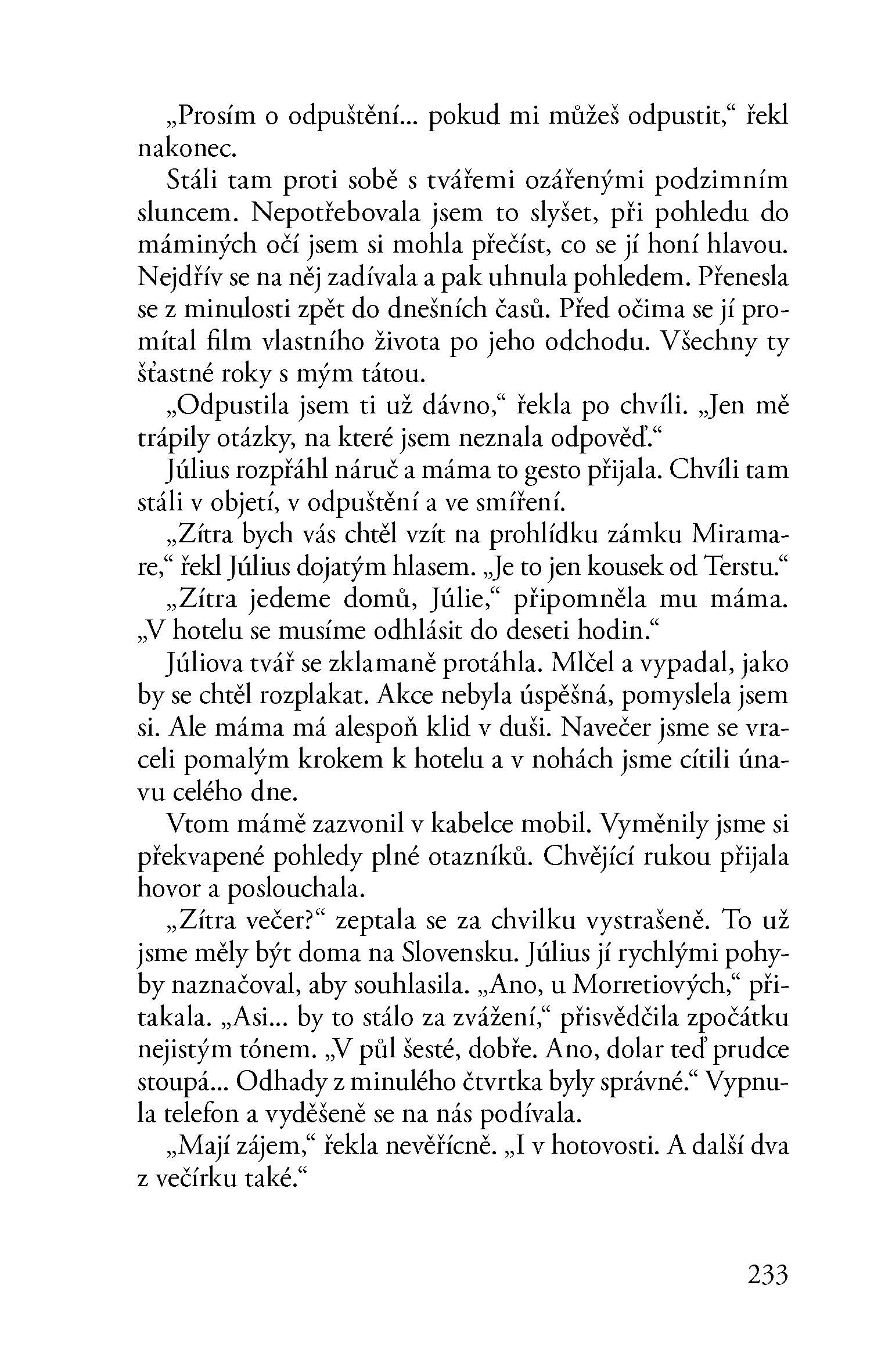 Kroky v dešti