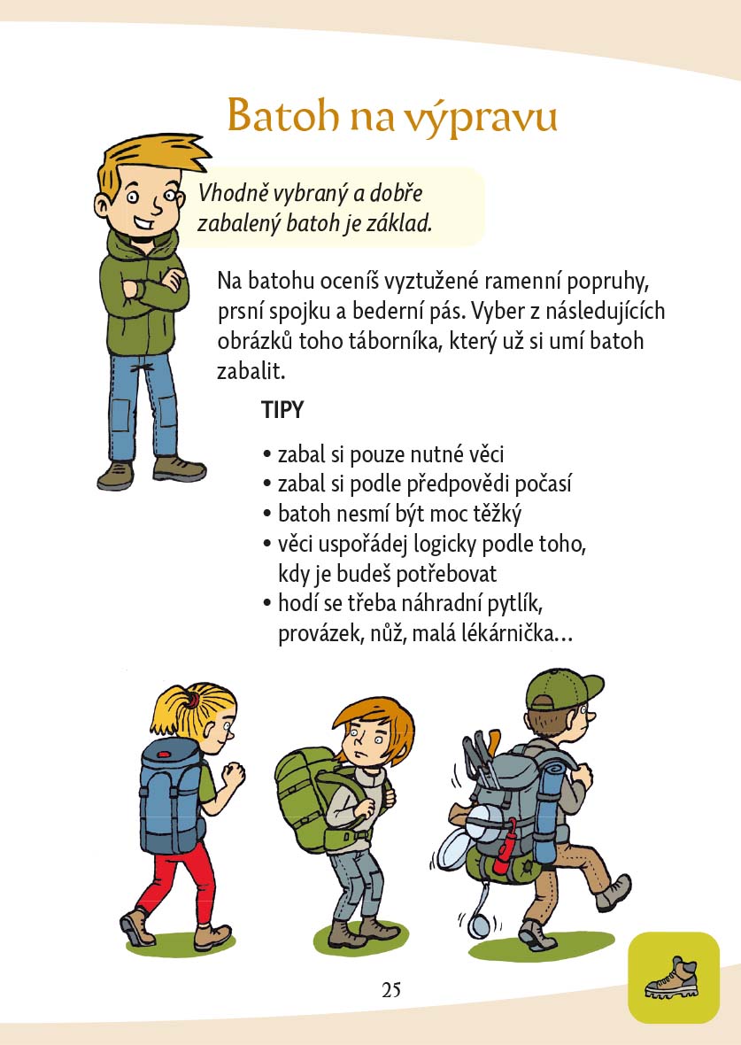 Zápisník malého zálesáka – další rady a tipy