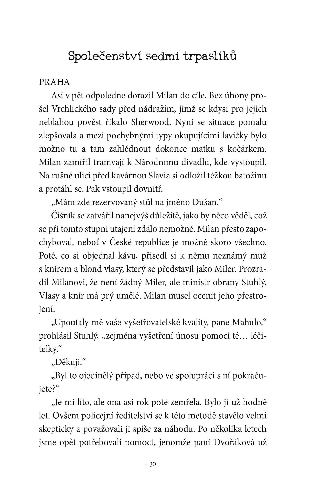 Pražská konspirace
