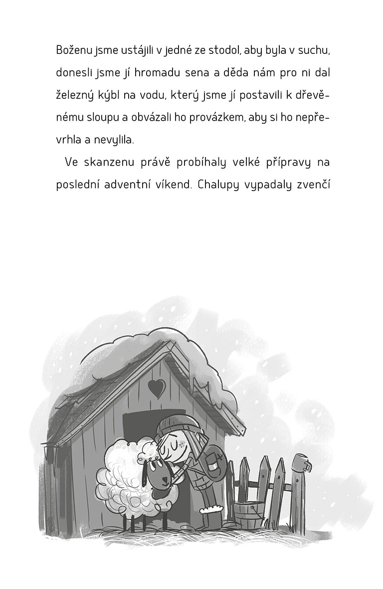 Vánoční trable s ovečkou