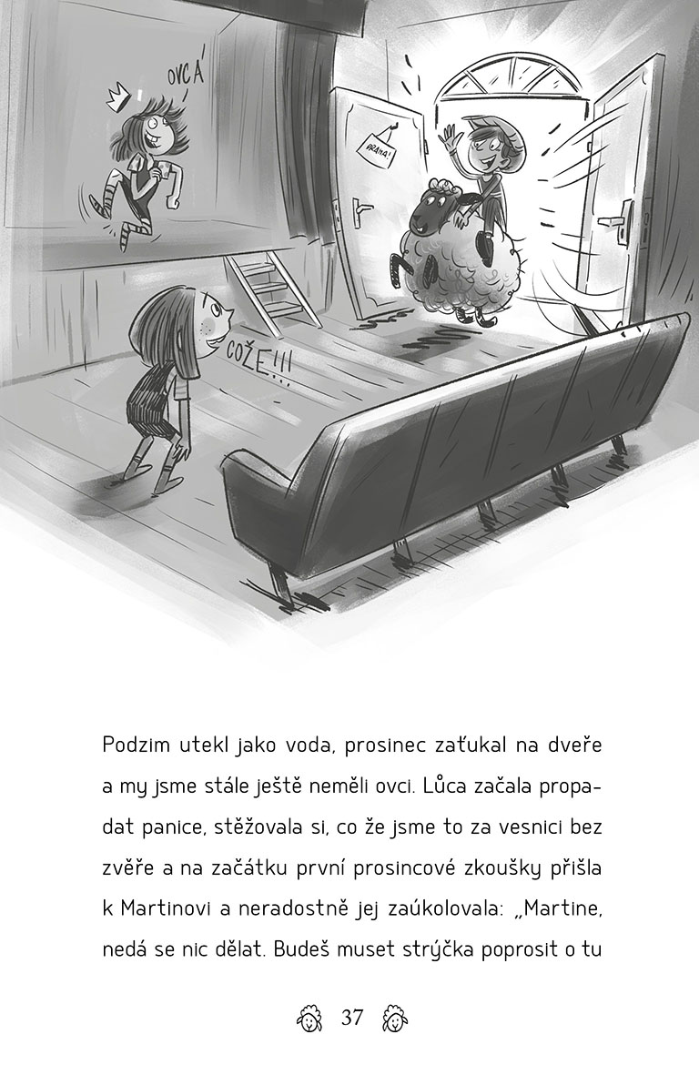 Vánoční trable s ovečkou