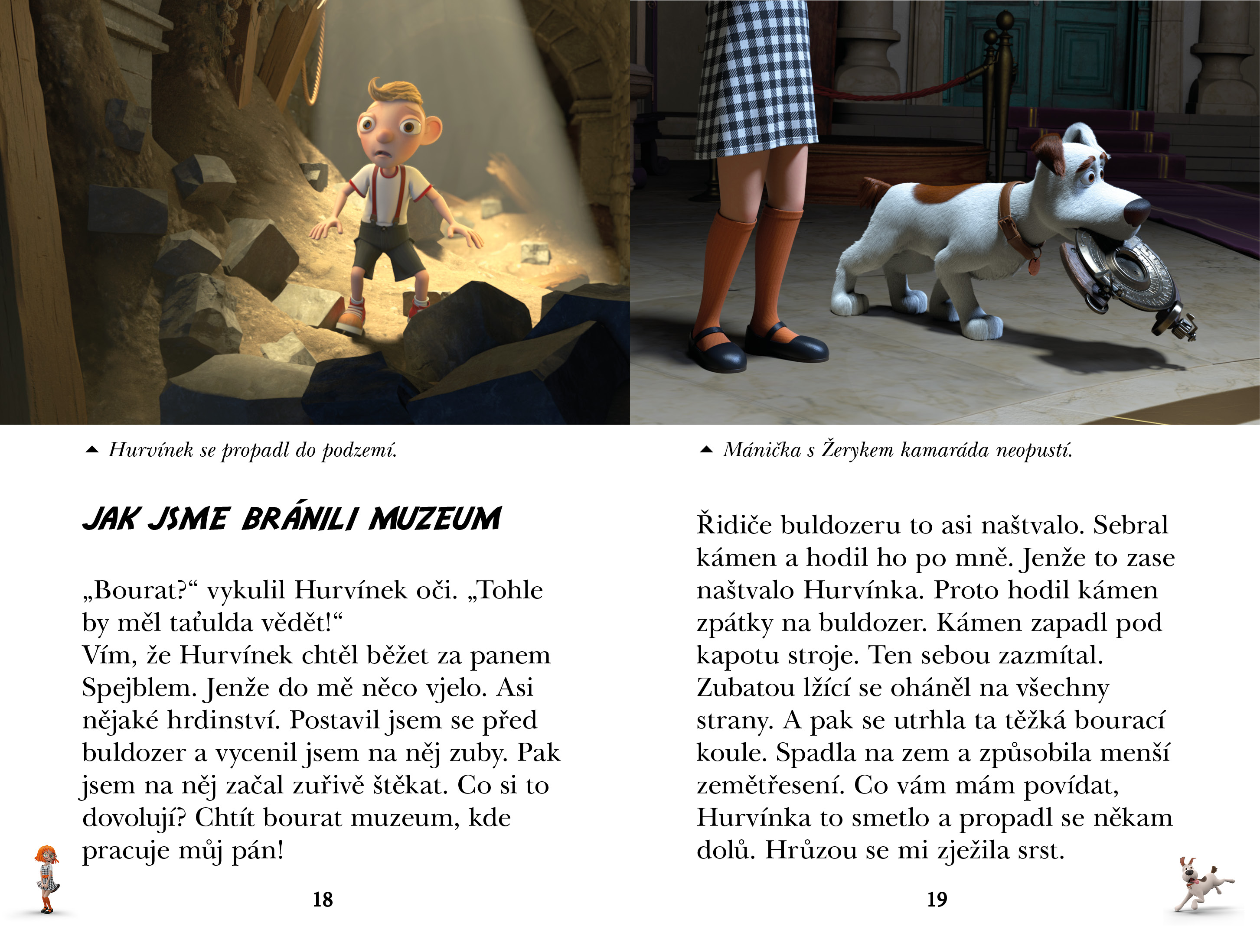Začínáme číst - Hurvínek a kouzelné muzeum