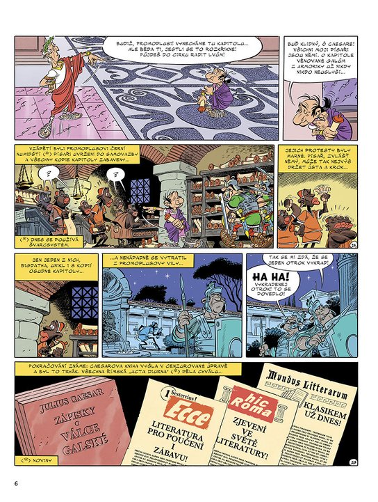 Asterix 36 - Caesarův papyrus