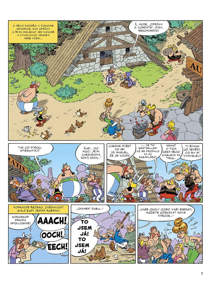 Asterix 36 - Caesarův papyrus