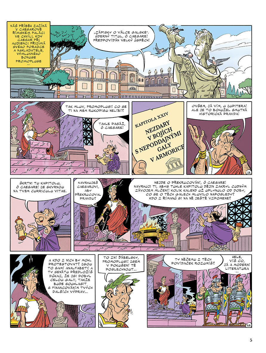 Asterix 36 - Caesarův papyrus