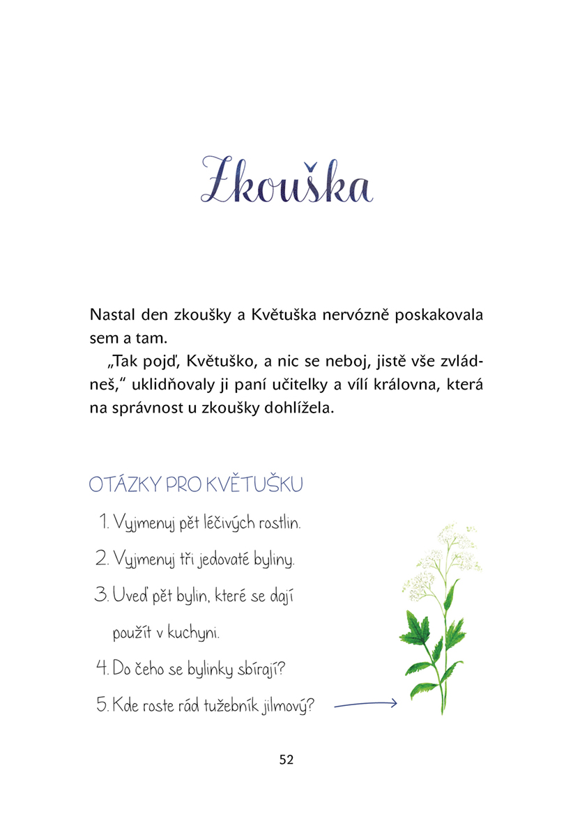 Bylinková víla - Průvodce světem léčivých rostlin pro děti