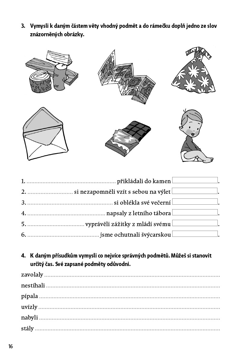 Procvičuj - Shoda přísudku s podmětem