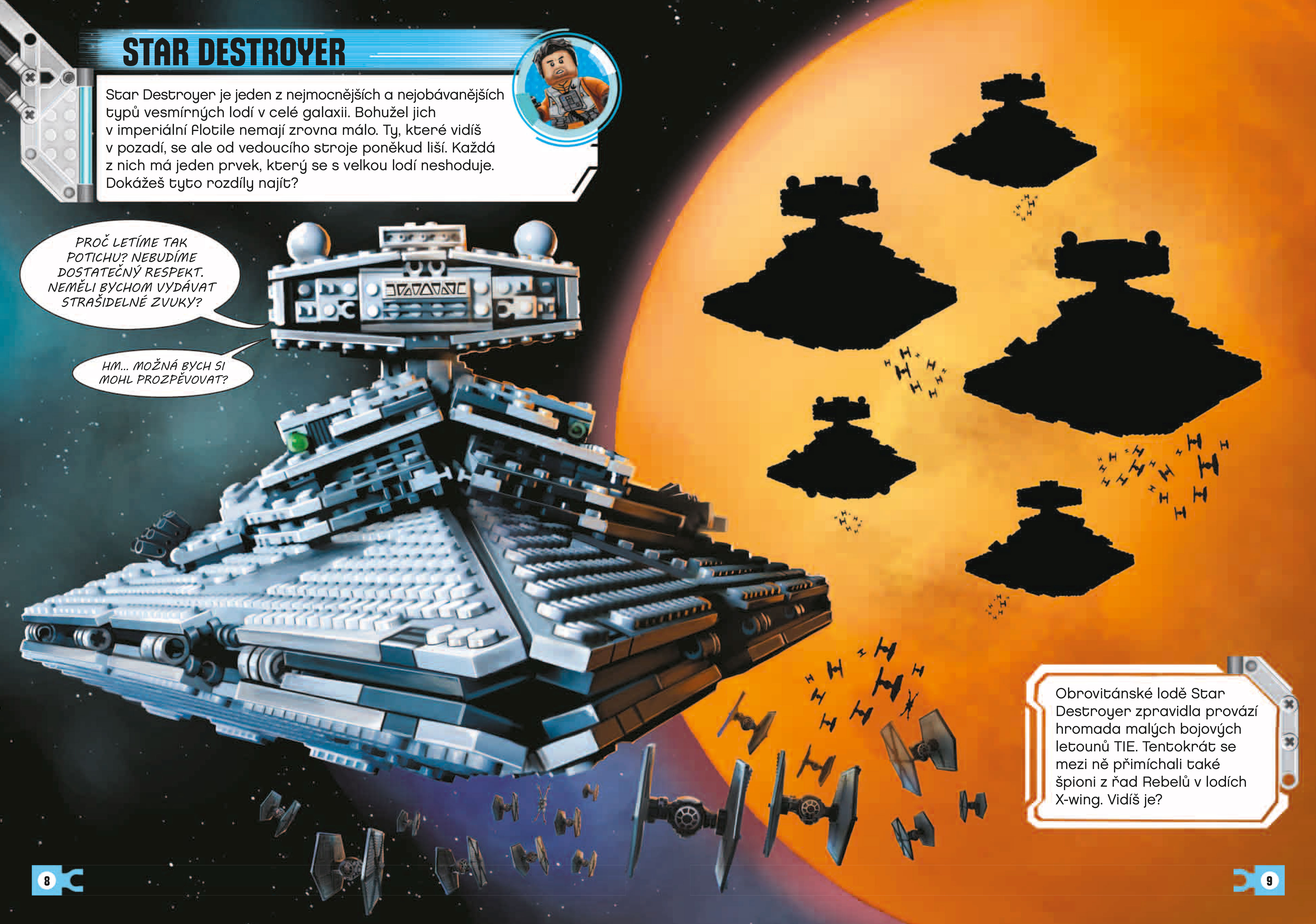 LEGO® Star Wars™ Úžasné vesmírné lodě