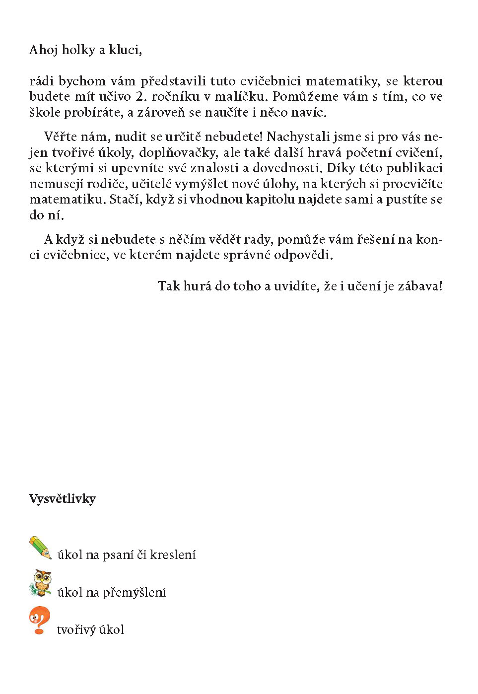 Matematika v malíčku pro 2. třídu