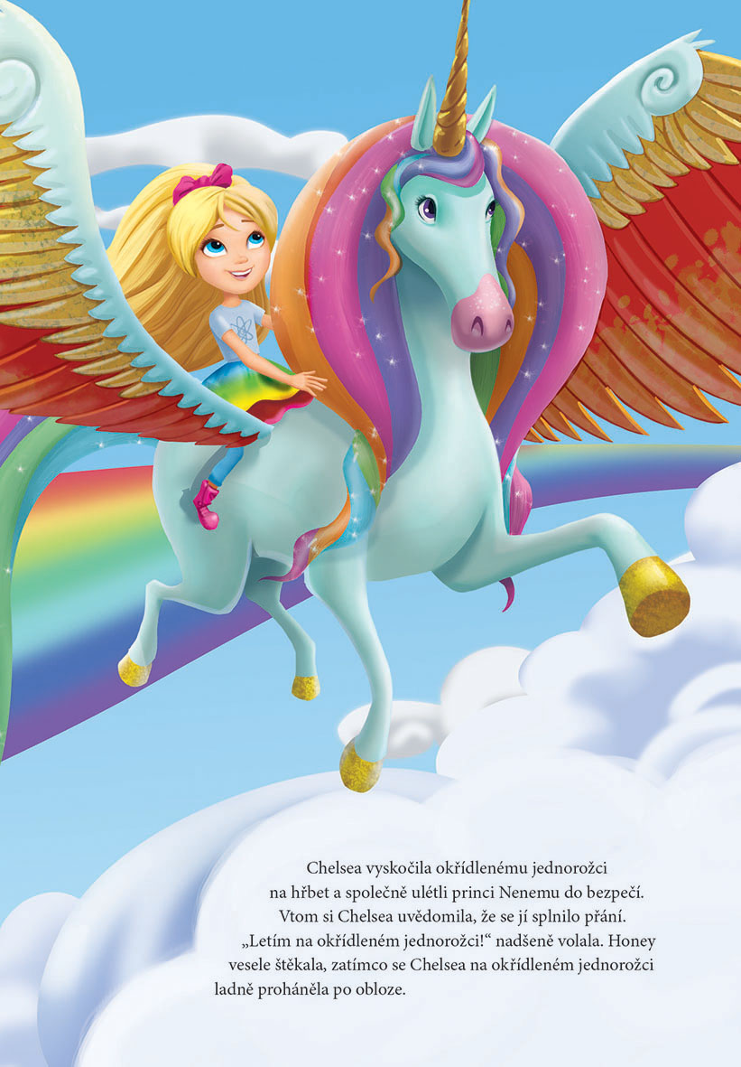 Barbie Dreamtopia - Vybarvuj, čti si nalepuj 