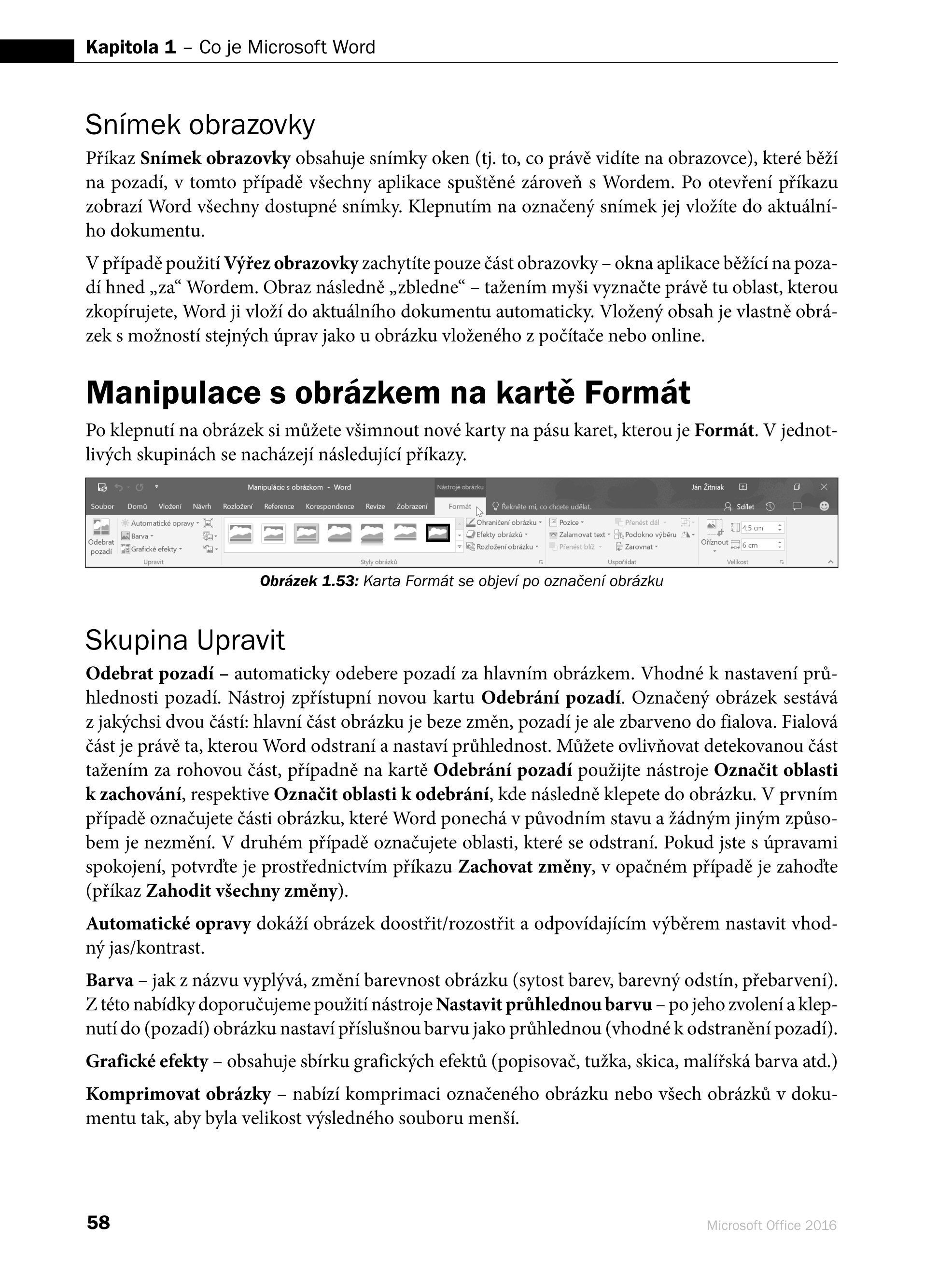 Microsoft Office 2016 Podrobná uživatelská příručka