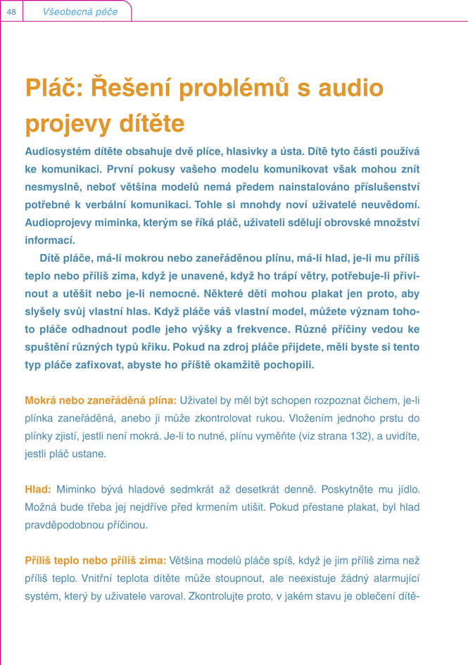 Mimino - návod k obsluze