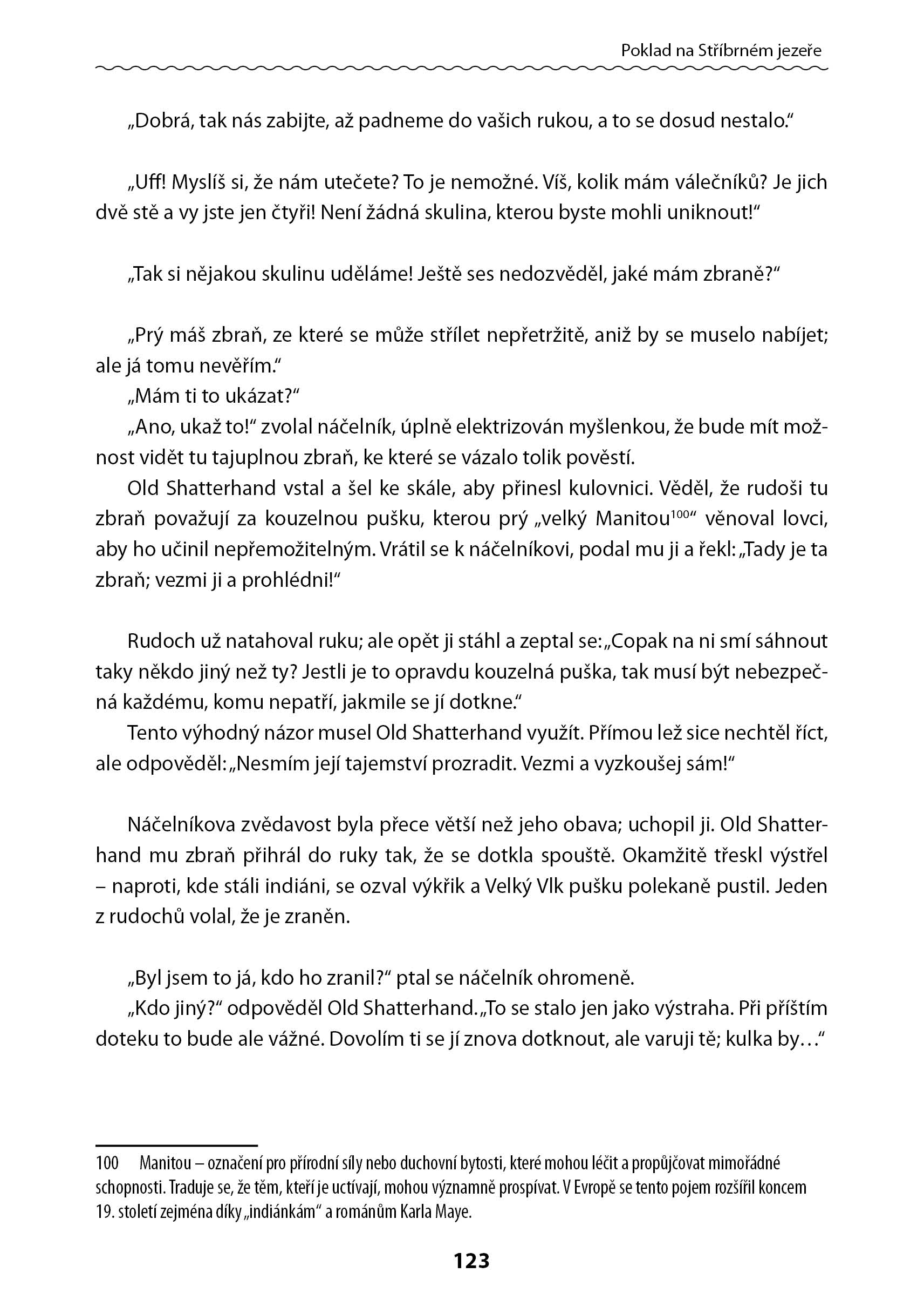 Poklad na Stříbrném jezeře