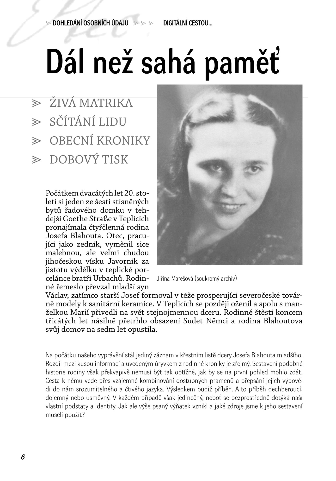 Váš rodokmen krok za krokem