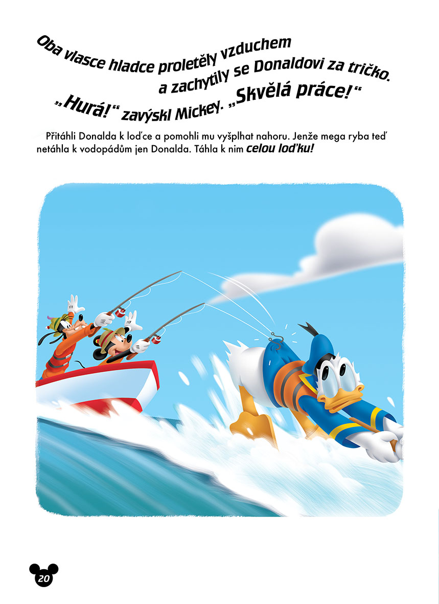 Mickey a závodníci - Bezva kniha o závodění