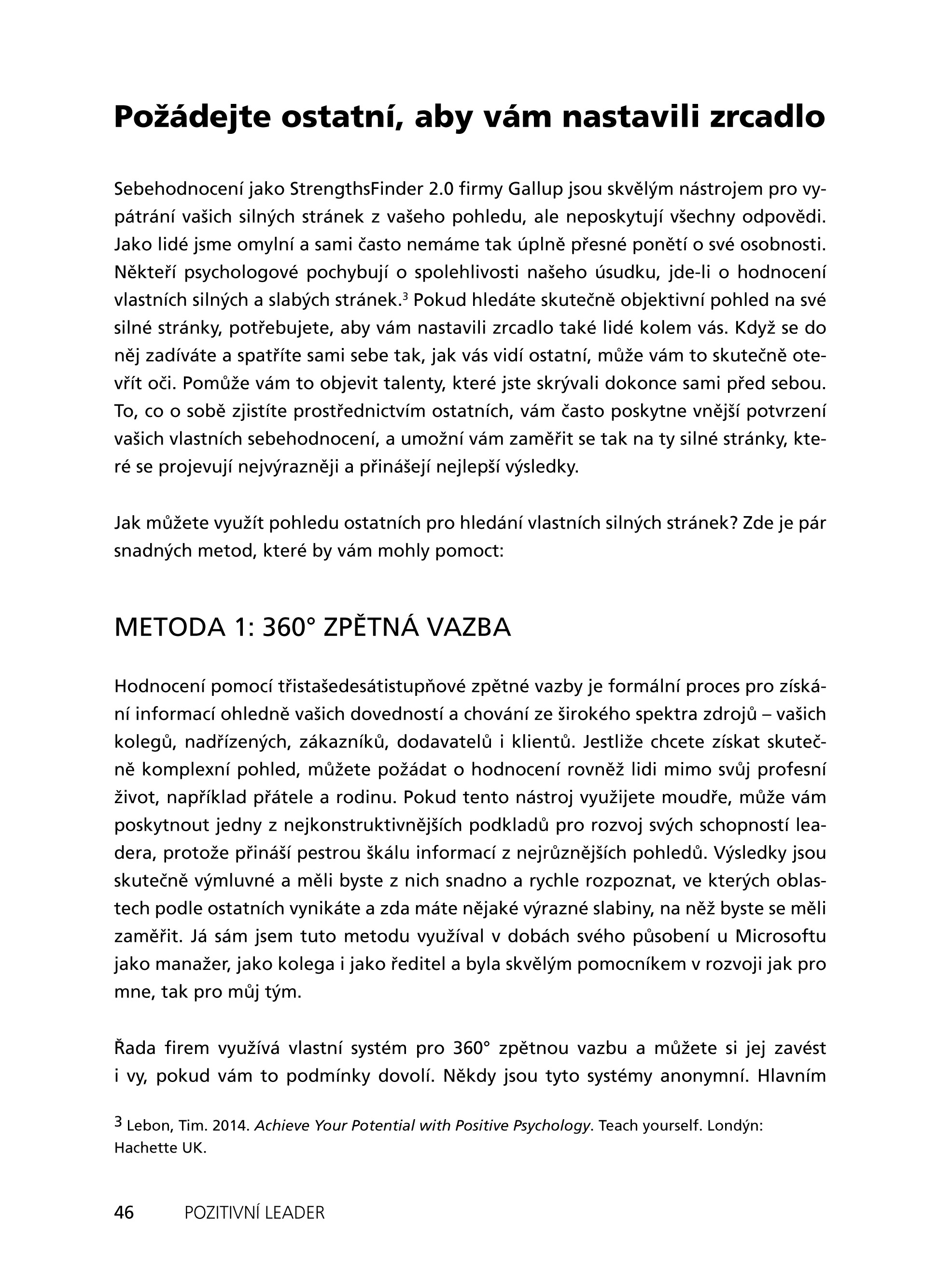 Pozitivní leader