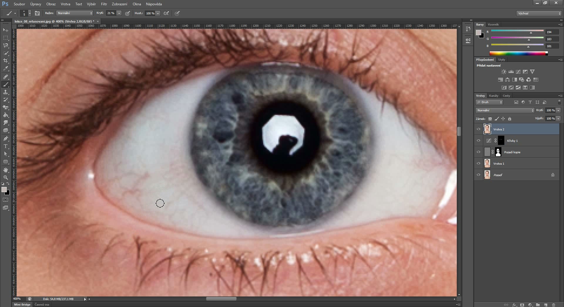 Upravujeme digitální fotografie ve Photoshopu – videokurz