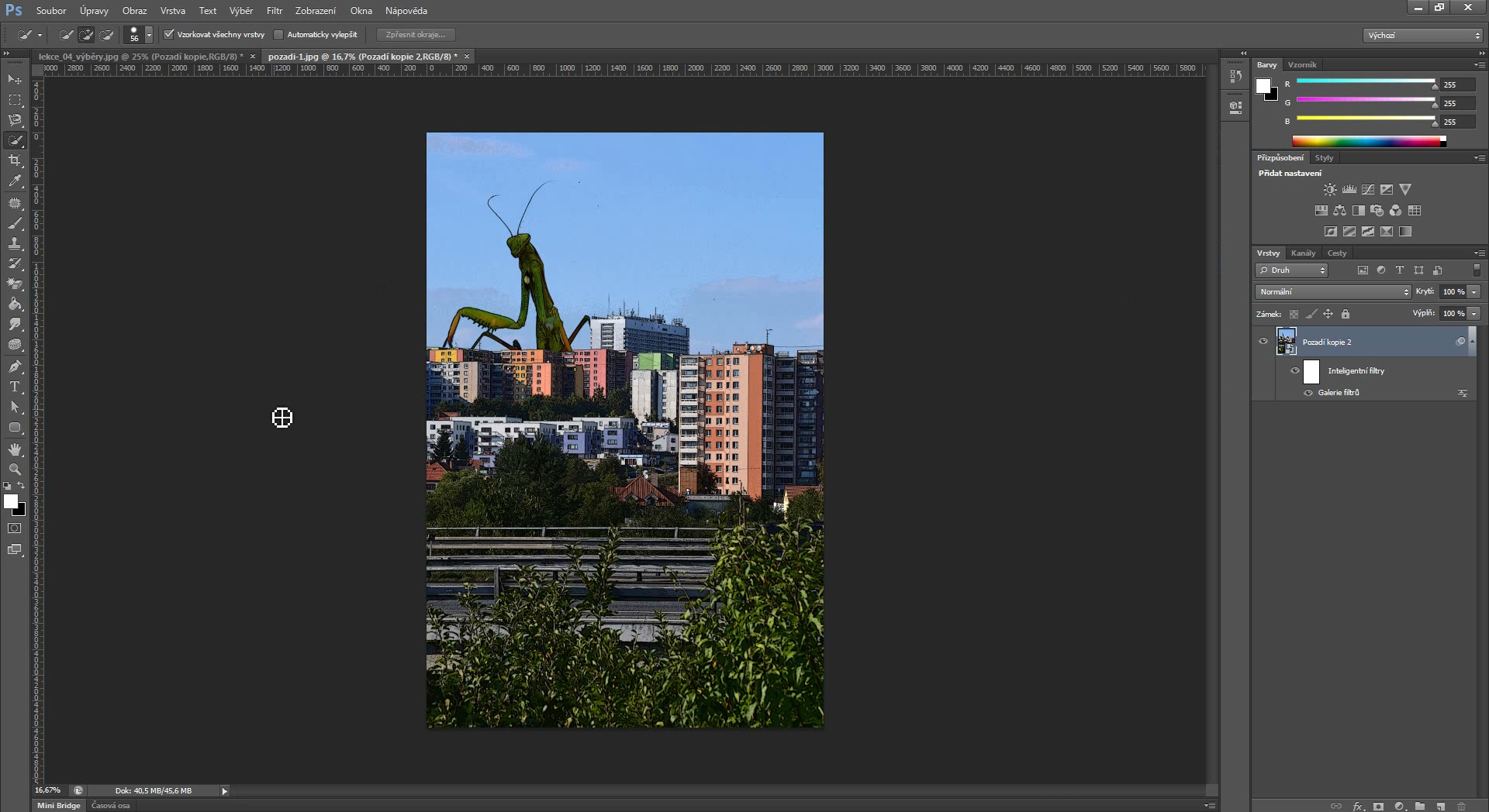 Upravujeme digitální fotografie ve Photoshopu – videokurz