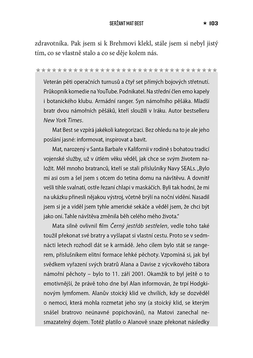 Moderní bojovníci - skutečné příběhy hrdinů 