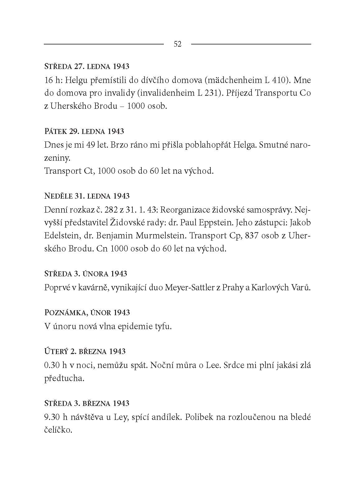 Můj Terezínský deník 1943-1944