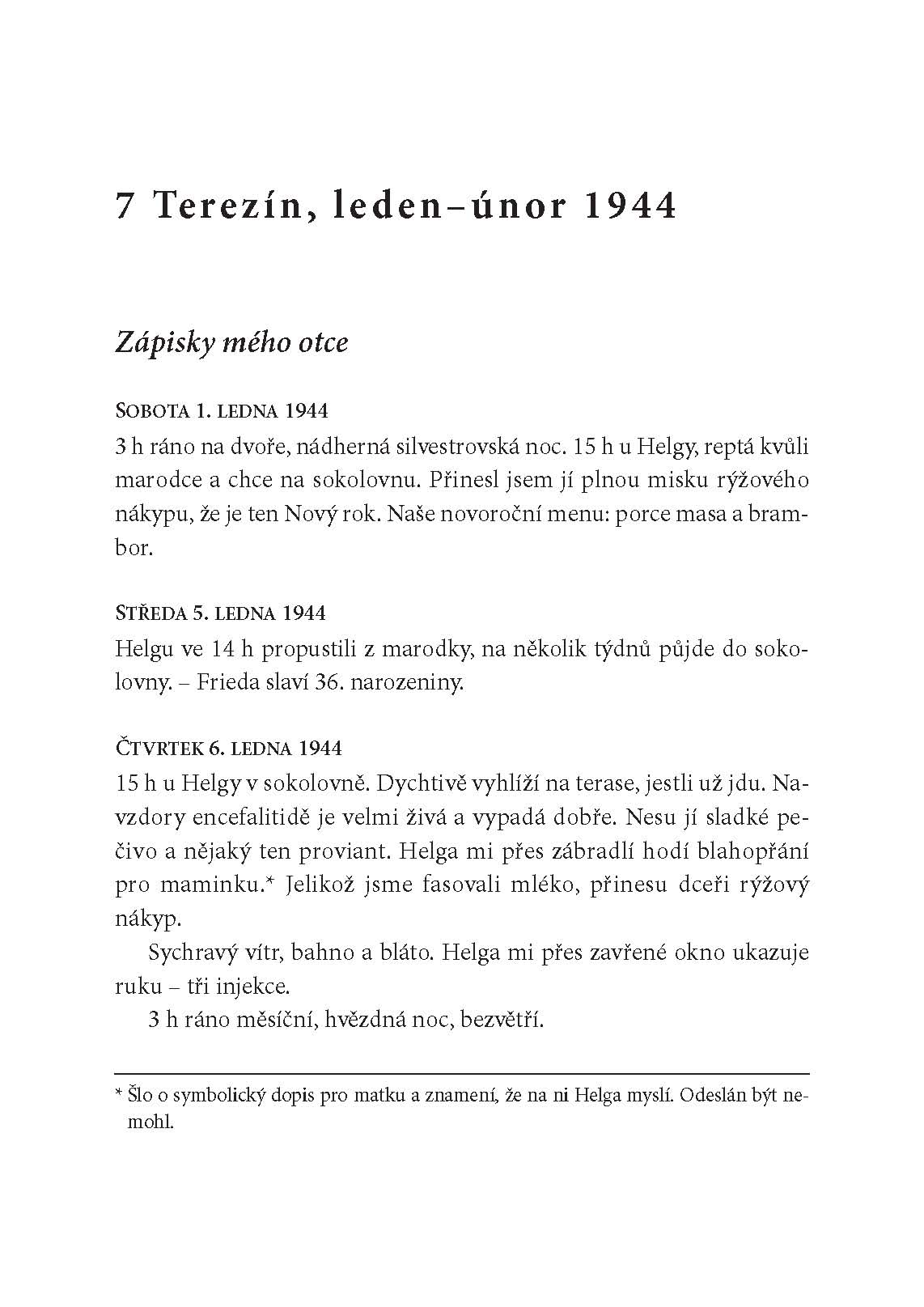 Můj Terezínský deník 1943-1944