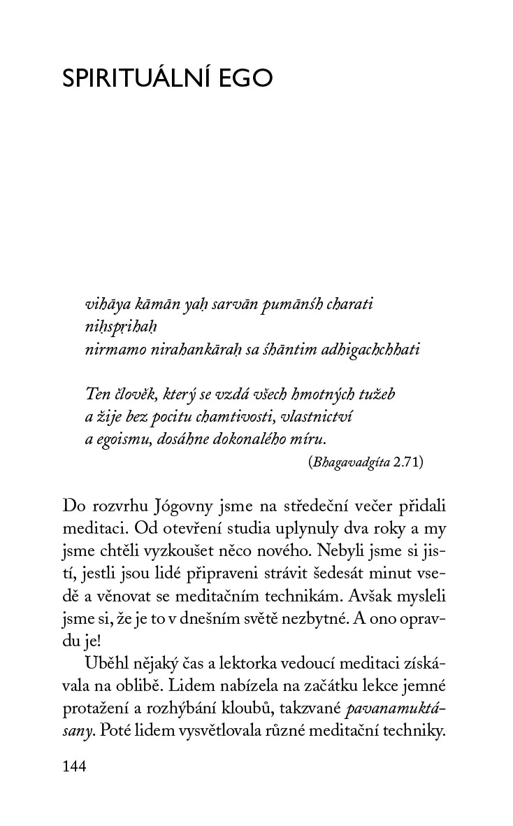Deník jóga matky